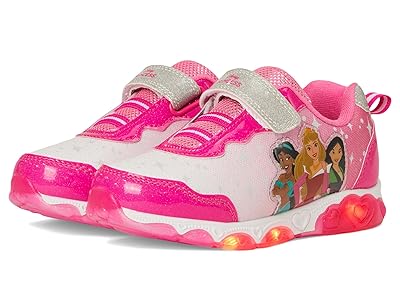 Josmo Disney Princess Lighted Sneaker (Toddler/Little Kid) Girls Shoes Fuchsia : 7 Toddler M