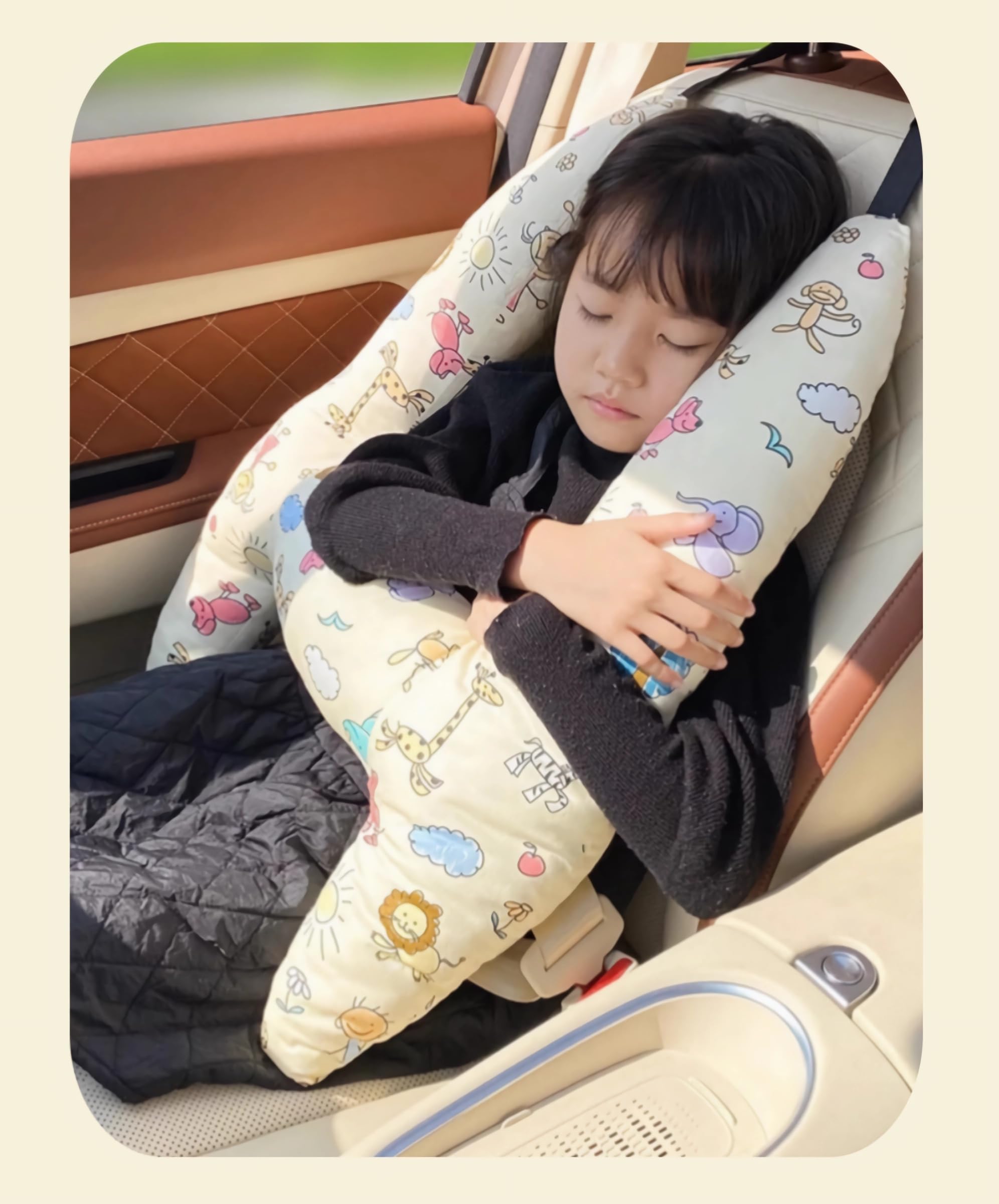 Oreiller De Voyage En Pour Avion, Voiture, Train, Bus,Oreiller Cervical