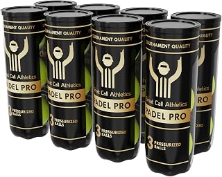 Great Call Athletics | Padel Pro Balls | Professional Tournament Quality | 3 Ball Can Pressurized Performance Game for Racket