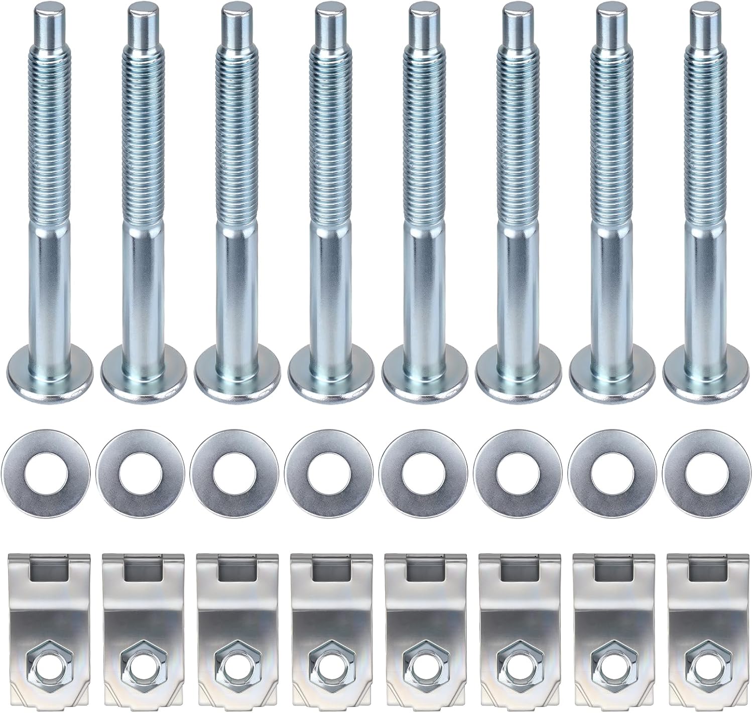 924-311 Truck Bed Mounting Bolts Nuts Hardware Kit Compatible with Ford F250 F350 F450 F550 Super Duty Truck 1999-2016 Replace# W706640S900 W706641S900 W708770S436 XC3Z9900038AA