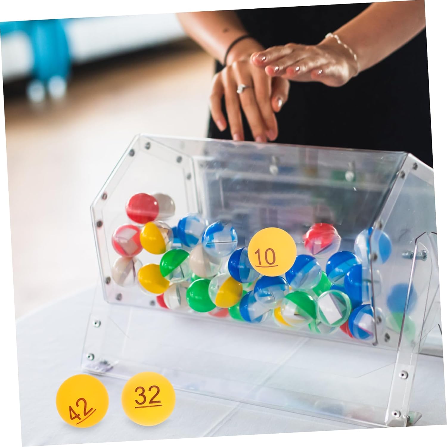 Luxshiny 150pcs Mini Balls Pack Table Tennis Balls for Training Versatile for Pong Games Home Club Use