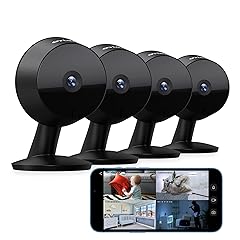 LaView 4MP 2K Cameras for Home Security Indoor,Home Security Camera for Baby/Elder/Pet/Nanny,Baby Cam Starlight Sensor Color Night Vision,US Cloud Service,Works with Alexa
