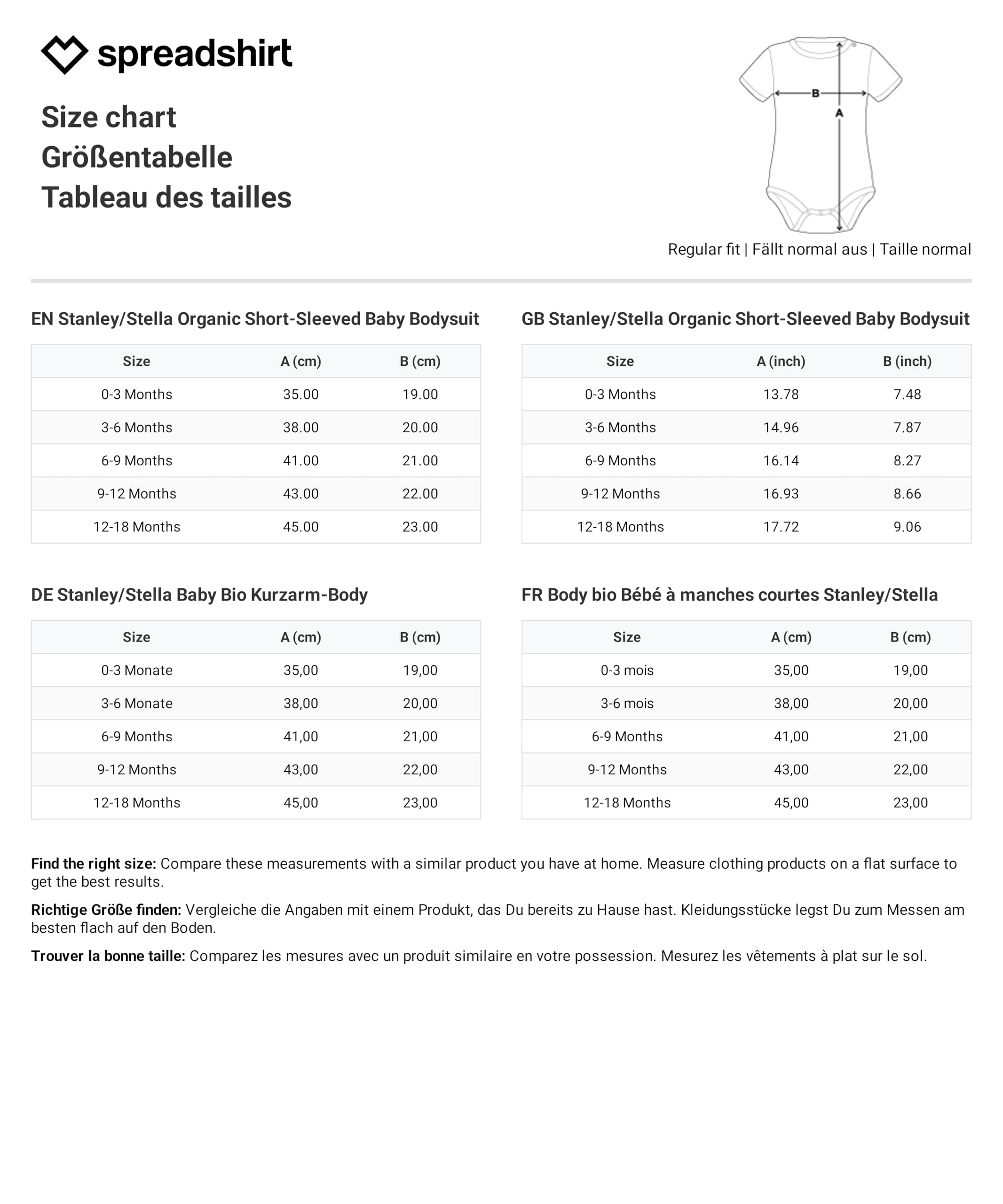 Spreadshirt Baby Hunter | Bébé Chasseur Body bébé manches courtes bio Stanley/Stella