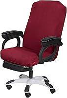 Vista 37 de SARAFLORA Funda para Silla de Oficina - Mediano, Negro - Funda Extraíble para Silla de Computadora para Silla de Oficina con Cremallera para Silla