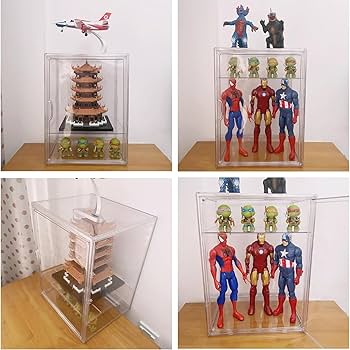 Amazon.co.jp: フィギュアケース 収納透明ケース コレクション