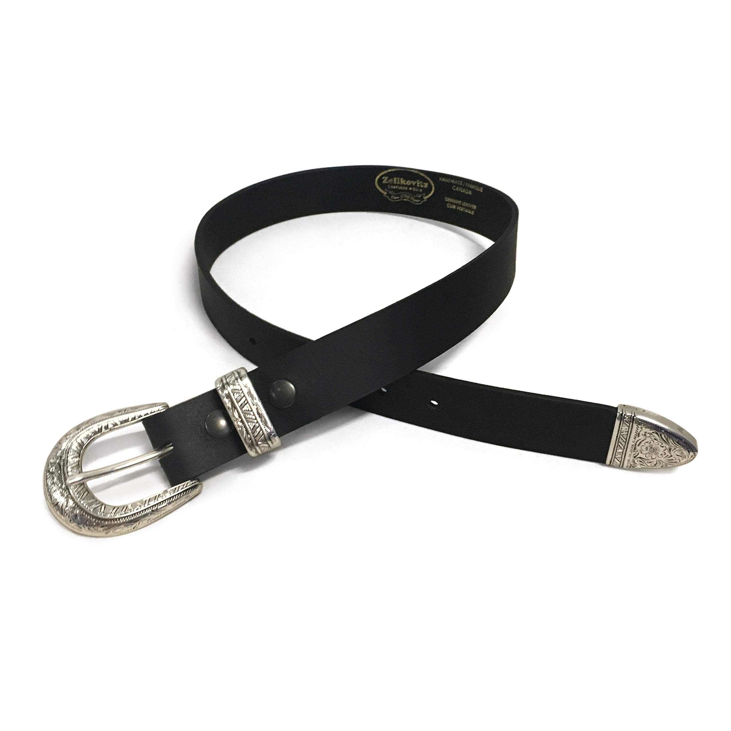 Zelikovitz Black Buffalo South Western Belt - 1.25
