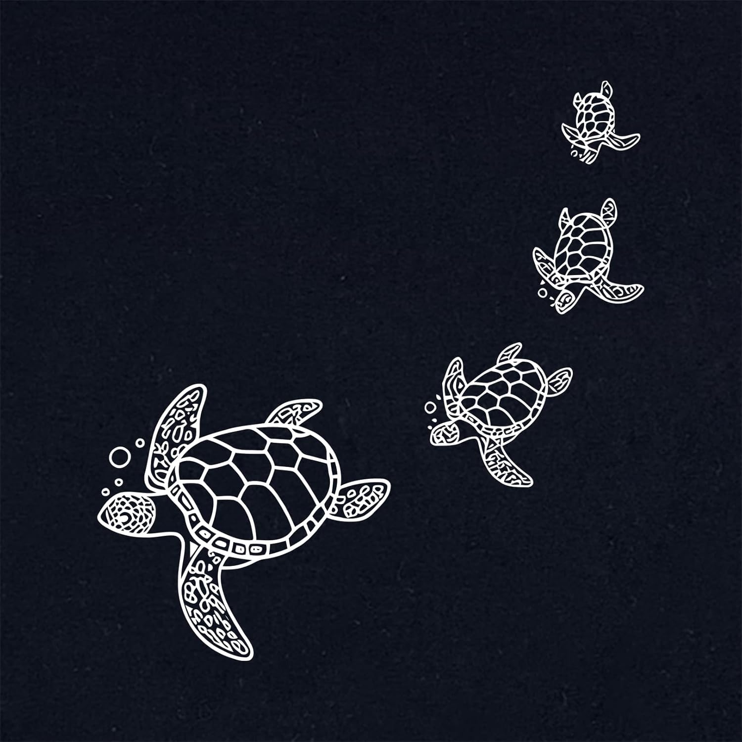 LOOKFACE Women Turtle Graphic Printed Tshirts Cute Funny Tees - Image 3