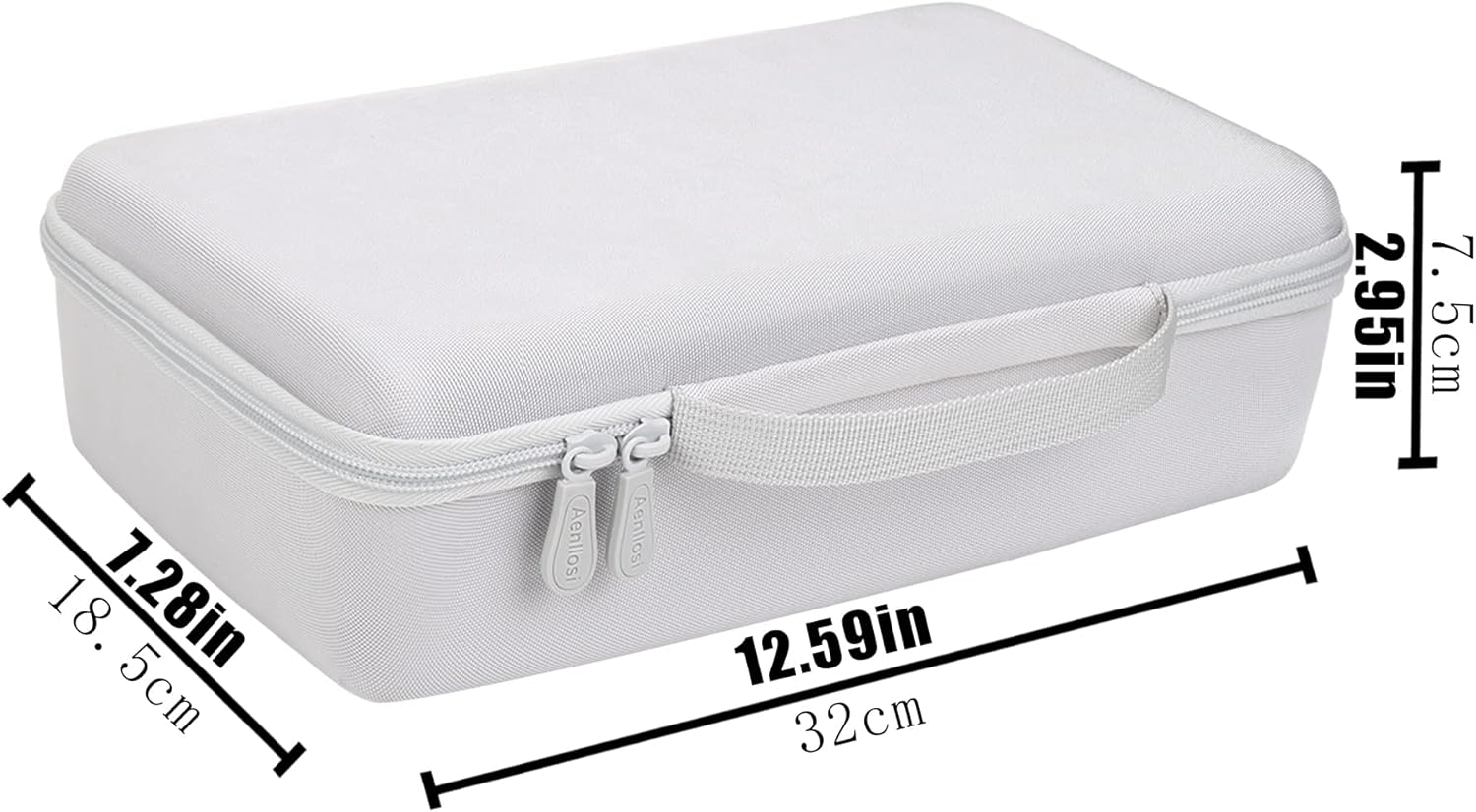Aenllosi Hard Carrying Case Compatible with Fujitsu ScanSnap iX1300 Compact Wireless or USB Double-Sided Color Document Photo & Receipt Scanner