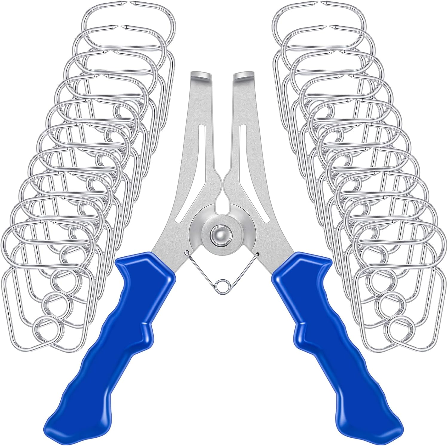 Lasnten Miter Spring Clamps Kit Including 1 Spring Loaded Pliers and 20 ...