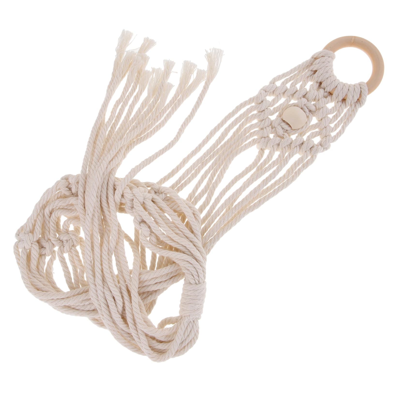 Holibanna Wall Guitar Holder Durable Cotton Rope for Ukulele and Electric Guitars Unique Design Space Saving Decor for Home Stylish and Practical Music Storage