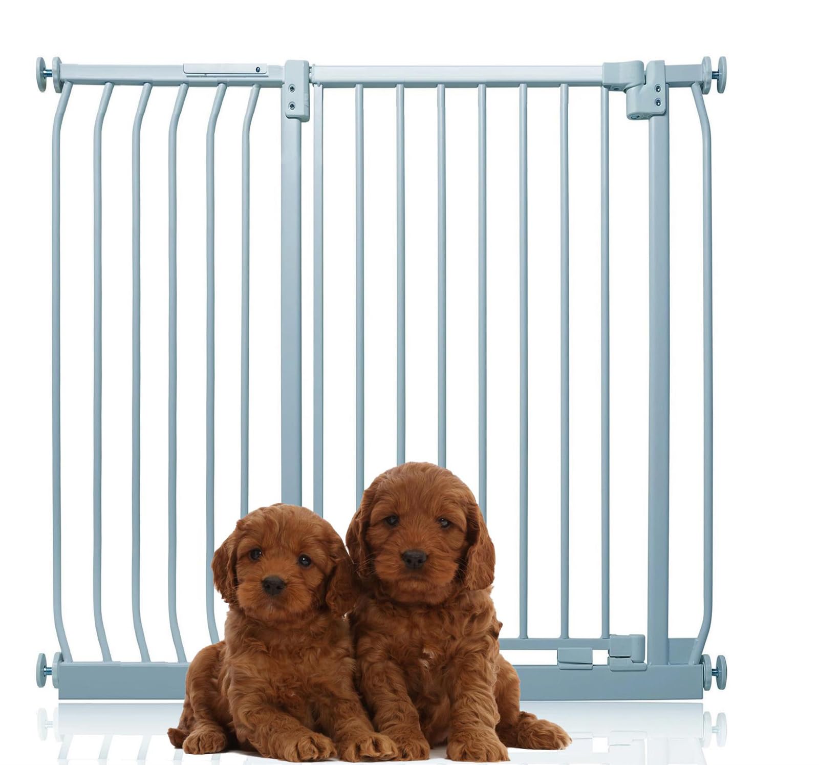 Bettacare - Extra Tall Pet Gate - Pressure Fit - 107cm-116cm - Grey