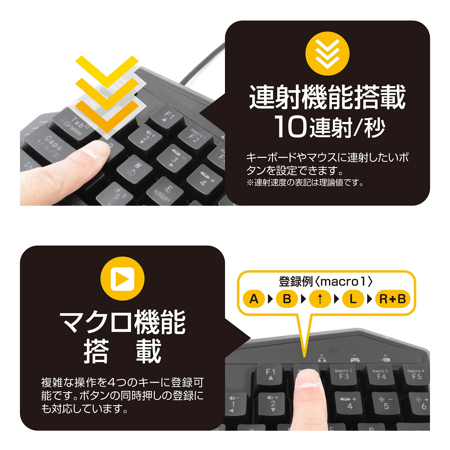 Amazon.co.jp: SWITCH/PS4用コンバータ内蔵キーボード・マウスセット