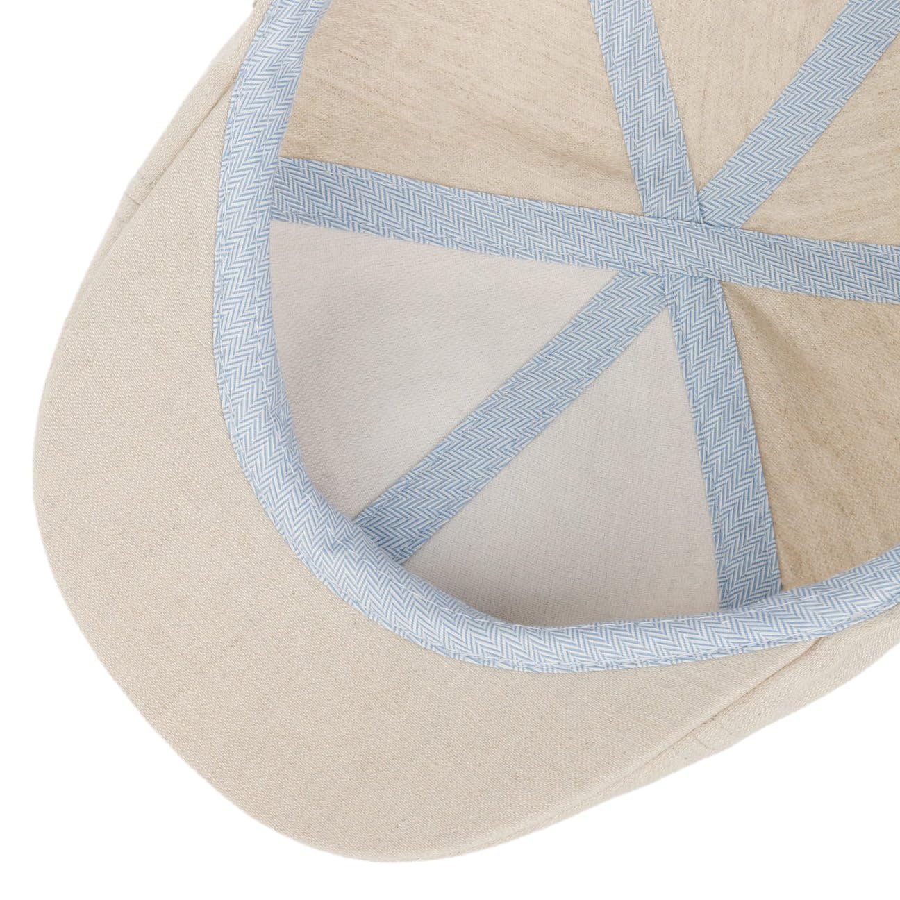 Stetson Texas Gavona lniana czapka z daszkiem męska – Made in The EU z daszkiem, wiosna-lato