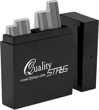 40 Metal Collar Stays for Men Stainless Steel Dress Shirt Collar Inserts in 4 Sizes | Quality Stays