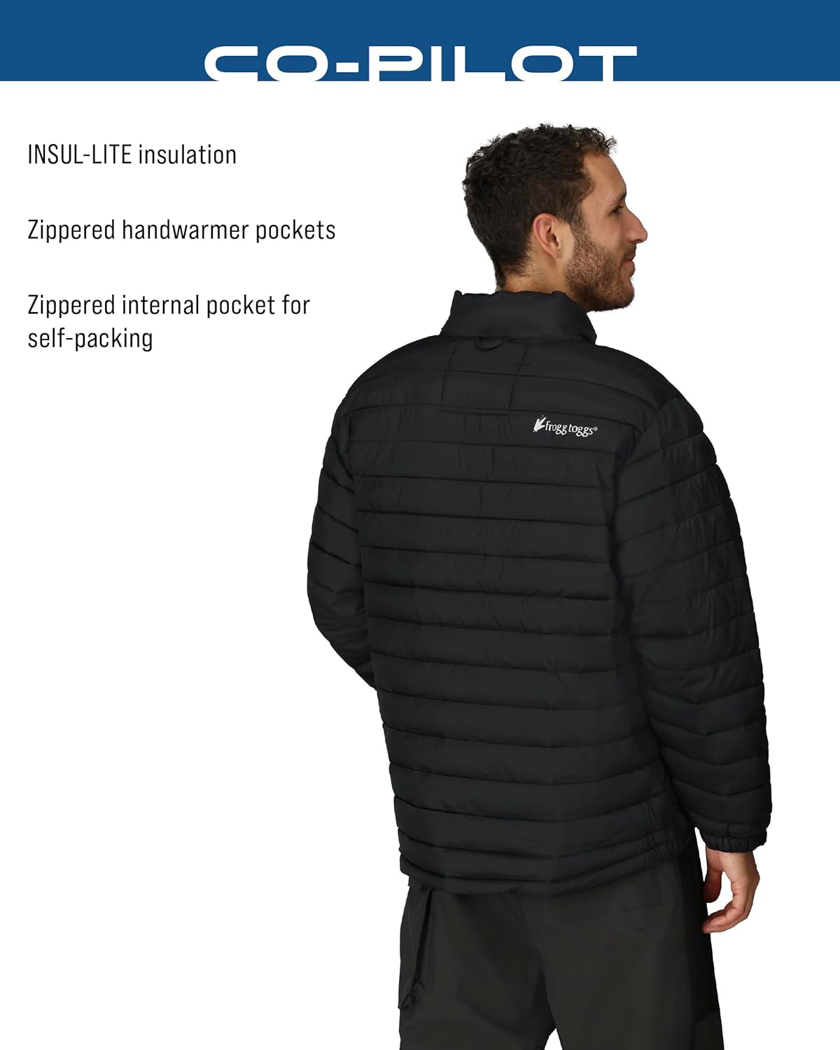 FROGG TOGGS Unisex-Adult Co-Pilot Insulated Puff Jacket