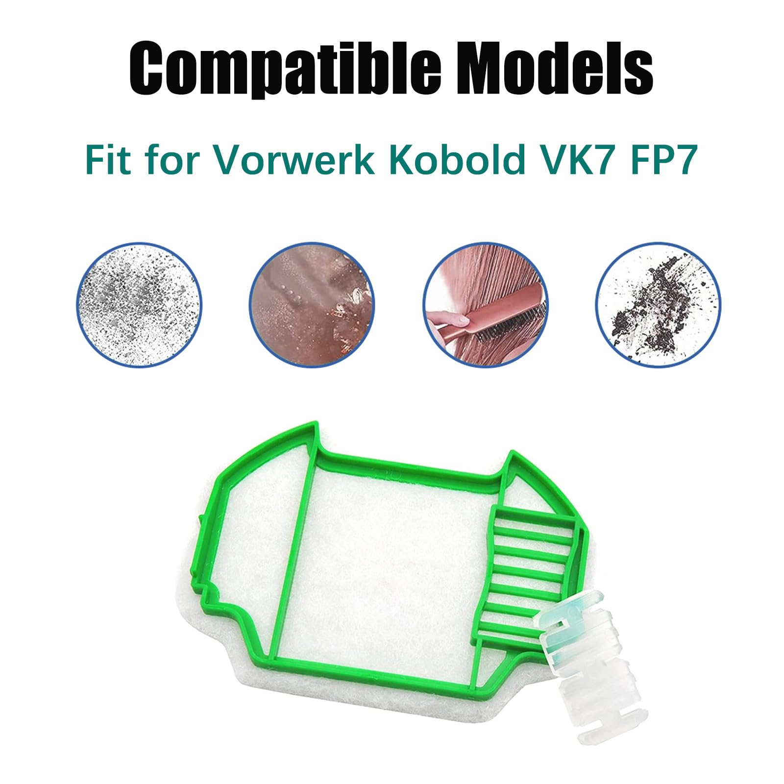 Bolsas Filtro Vorwerk Paquete De 10 Bolsas Airclean Y 3 Filtros Compatibles Con Mi Bolsa Filtro Vorwerk Kobold