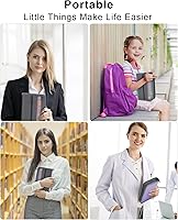 Vista 7 de Organizador de archivos de acordeón pequeño, 13 bolsillos tamaño A6, organizador de cupones de recibos, mini carpeta de archivos expandible portátil