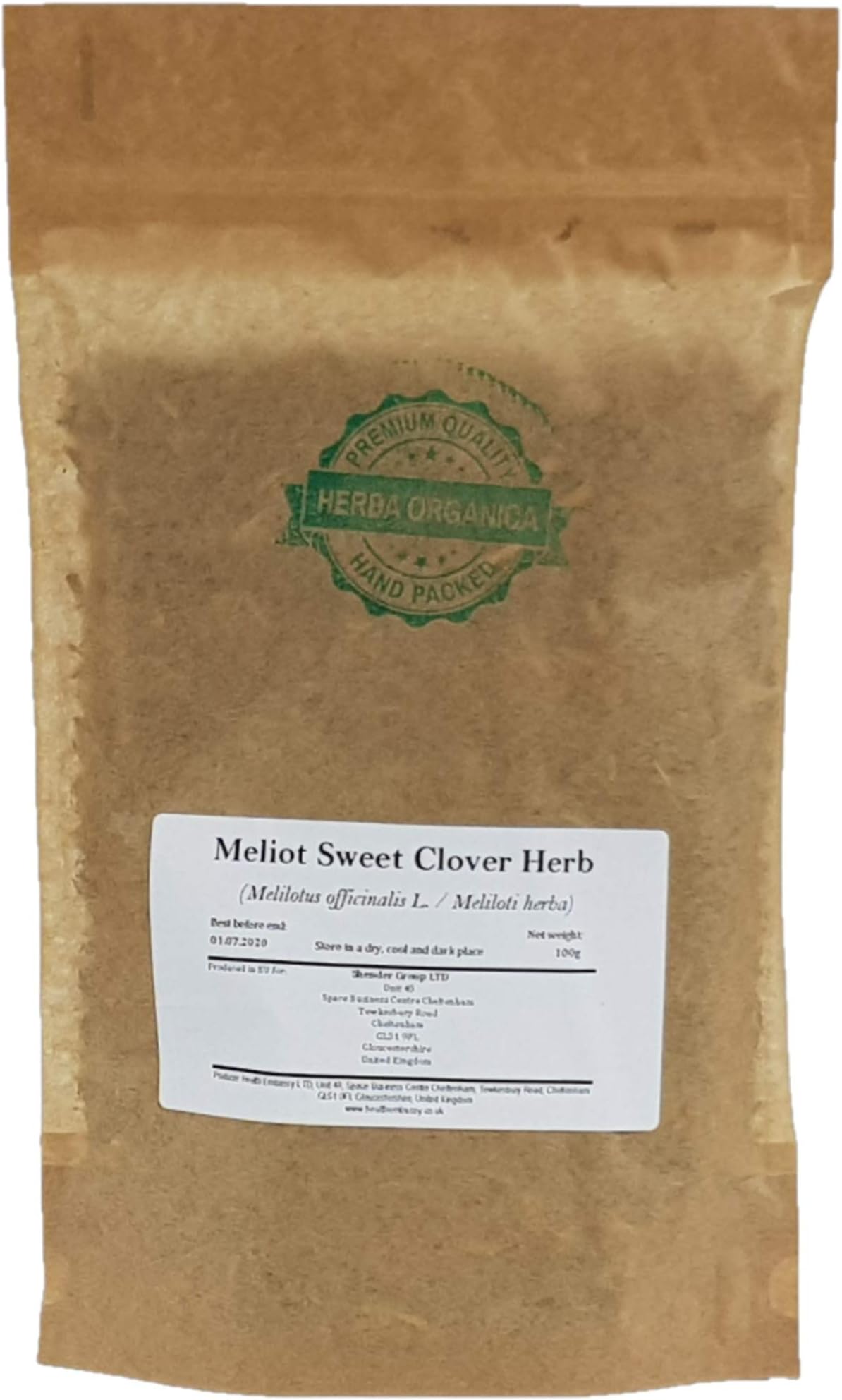 Herba Organica Meliot Sweet Clover Herb - Melilotus L - Herbal Tea (100g)