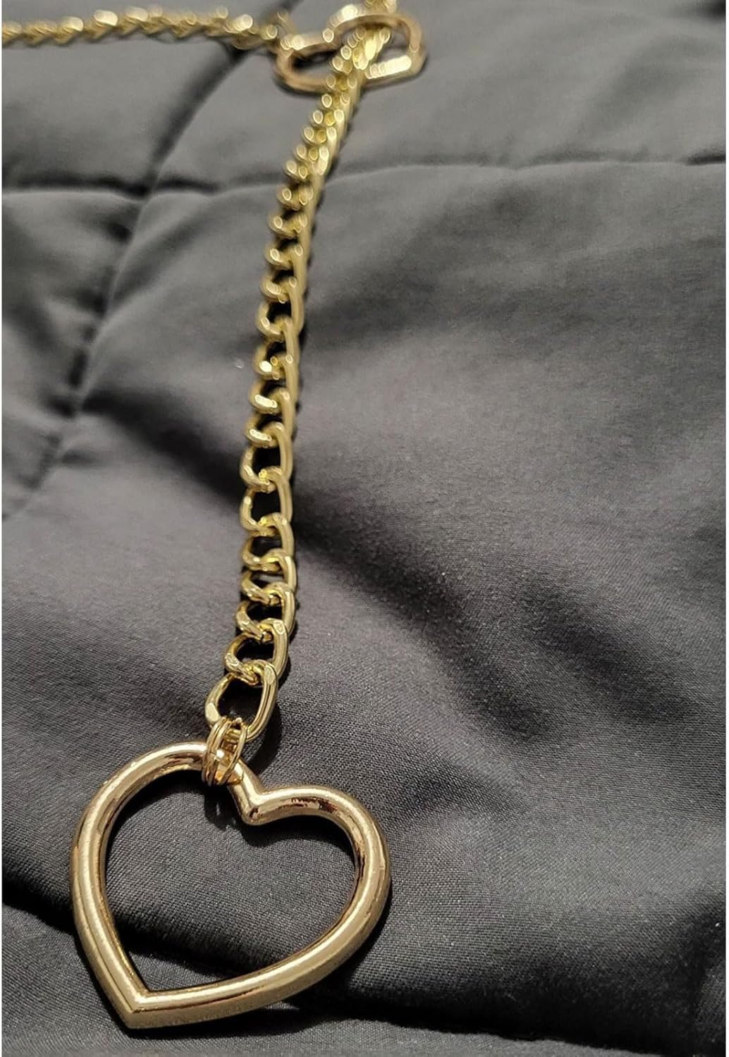Amazon.co.jp: Lustチェーンネックレス、ハートOリングスリップ Amazon.co.jp: Lustチェーンネックレス、ハートOリングスリップ