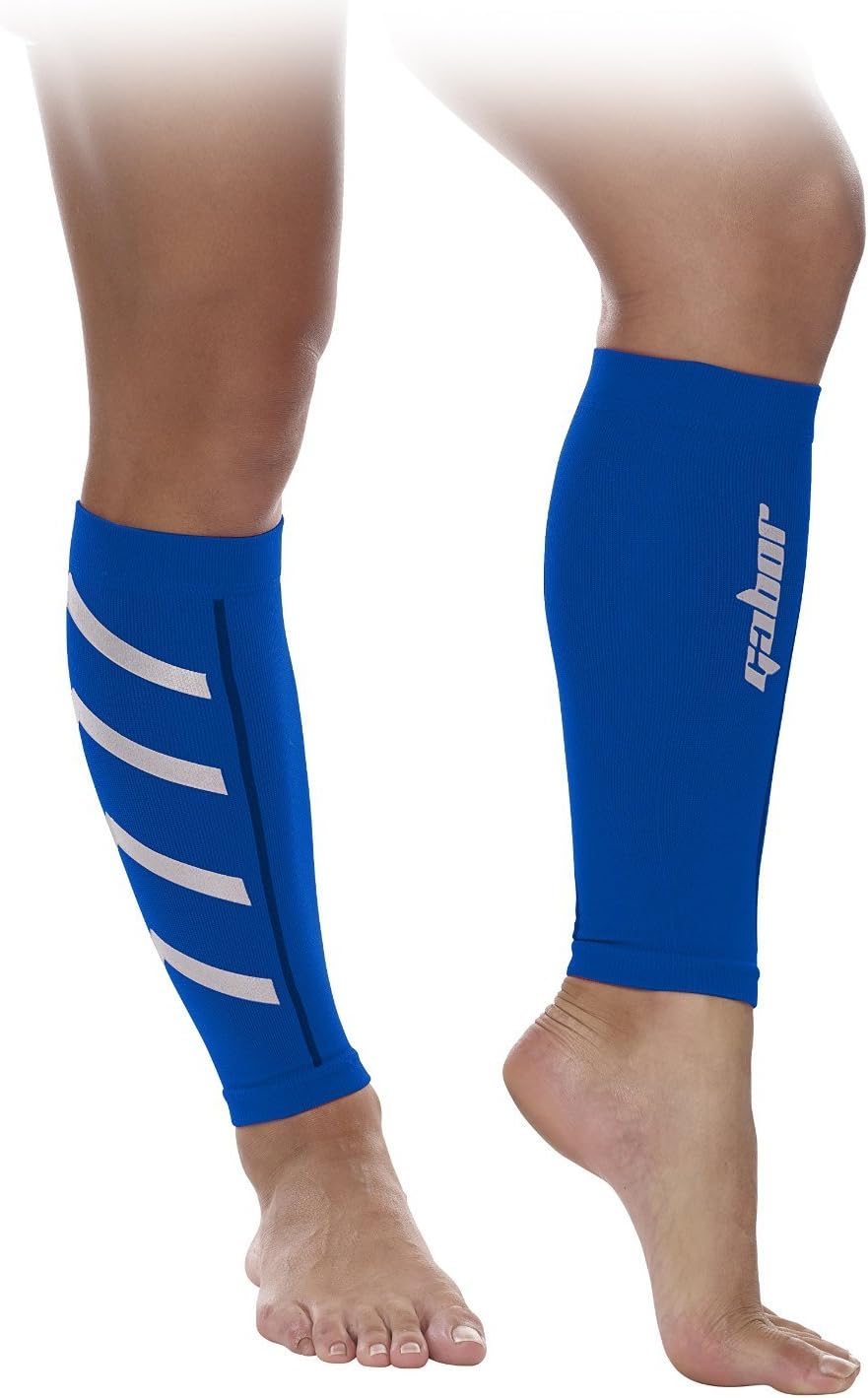 Super Deal Product Gabor Fitness Graduated 20-25mm Hg Compression Running Leg Sleeves, Medium, Black Product Deal Gabor Fitness Graduated 20-25mm Hg Compression Running Leg Sleeves, Medium, Black