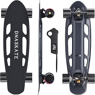 M2S/Pro Electric Skateboard with Remote, 17/22Mph Top Speed,9Miles Range,400/800W Hub-Motor, Skateboard for Adults &Teens