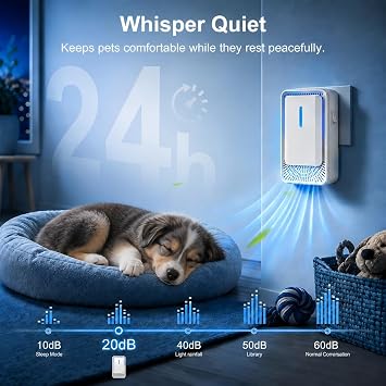 Cat Litter Deodorizer, 3 Pack Air Purifiers and Odor Eliminator for Home