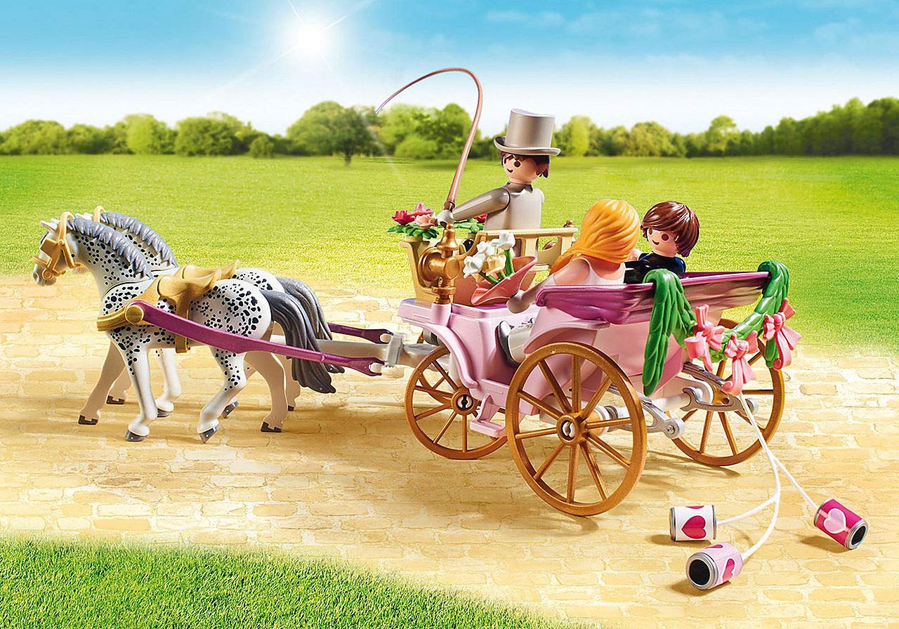 Amazon.co.jp: 【プレイモービル】9427「結婚式」 結婚式の馬車 : おもちゃ