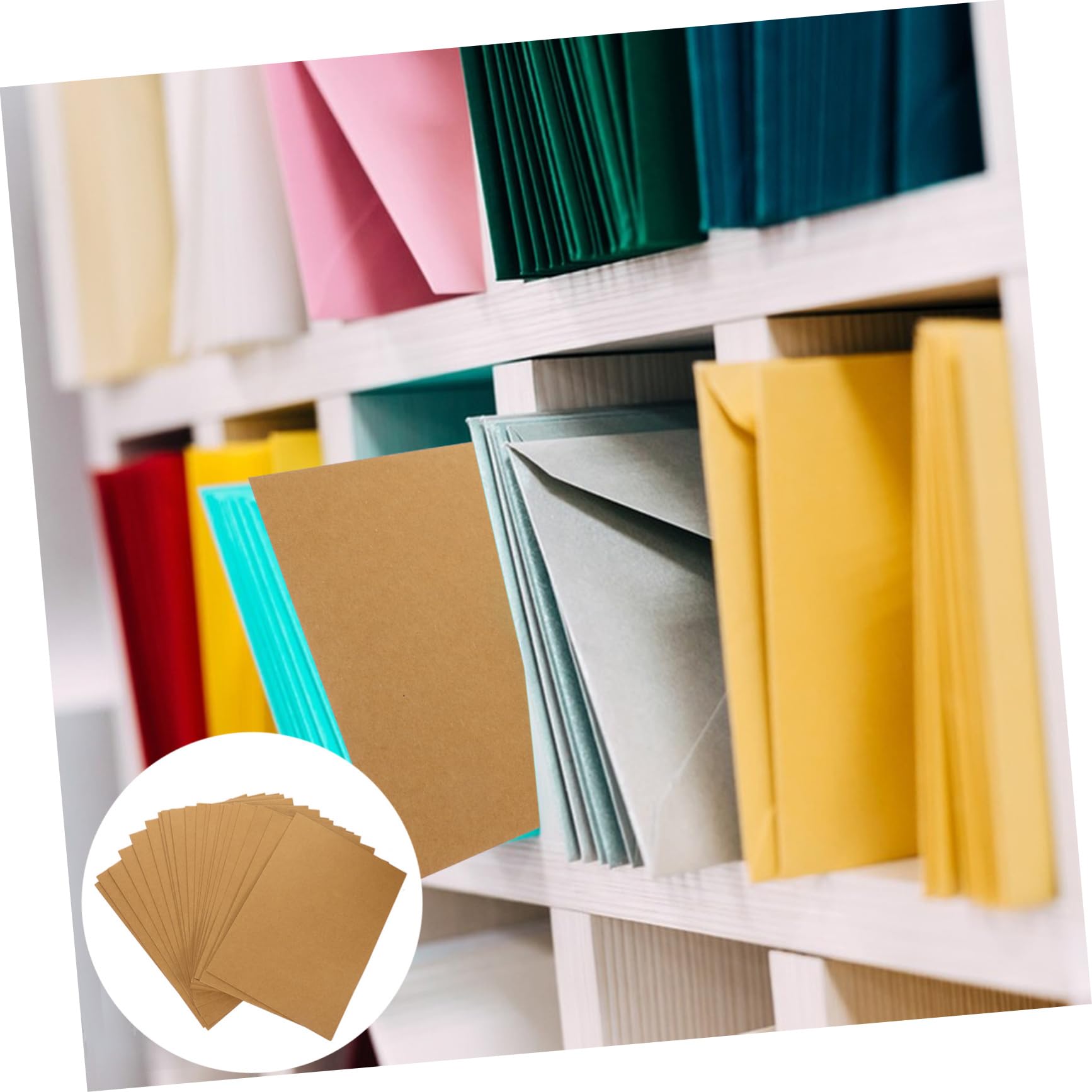 SHINEOFI Präsentationsmappe A4 aus Kraftpapier 20 Stück Dokumentenmappe Kraftpapier Robust und Verschleißfest für Büro und Rezepte