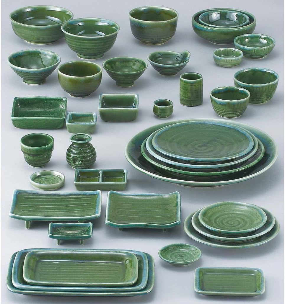Yamasita Craft 11516610 Flowing Water Obe Cutting Board Pottery Plate, 5.9 x 8.5 x 1.4 inches (15 x 21.5 x 3.5 cm)