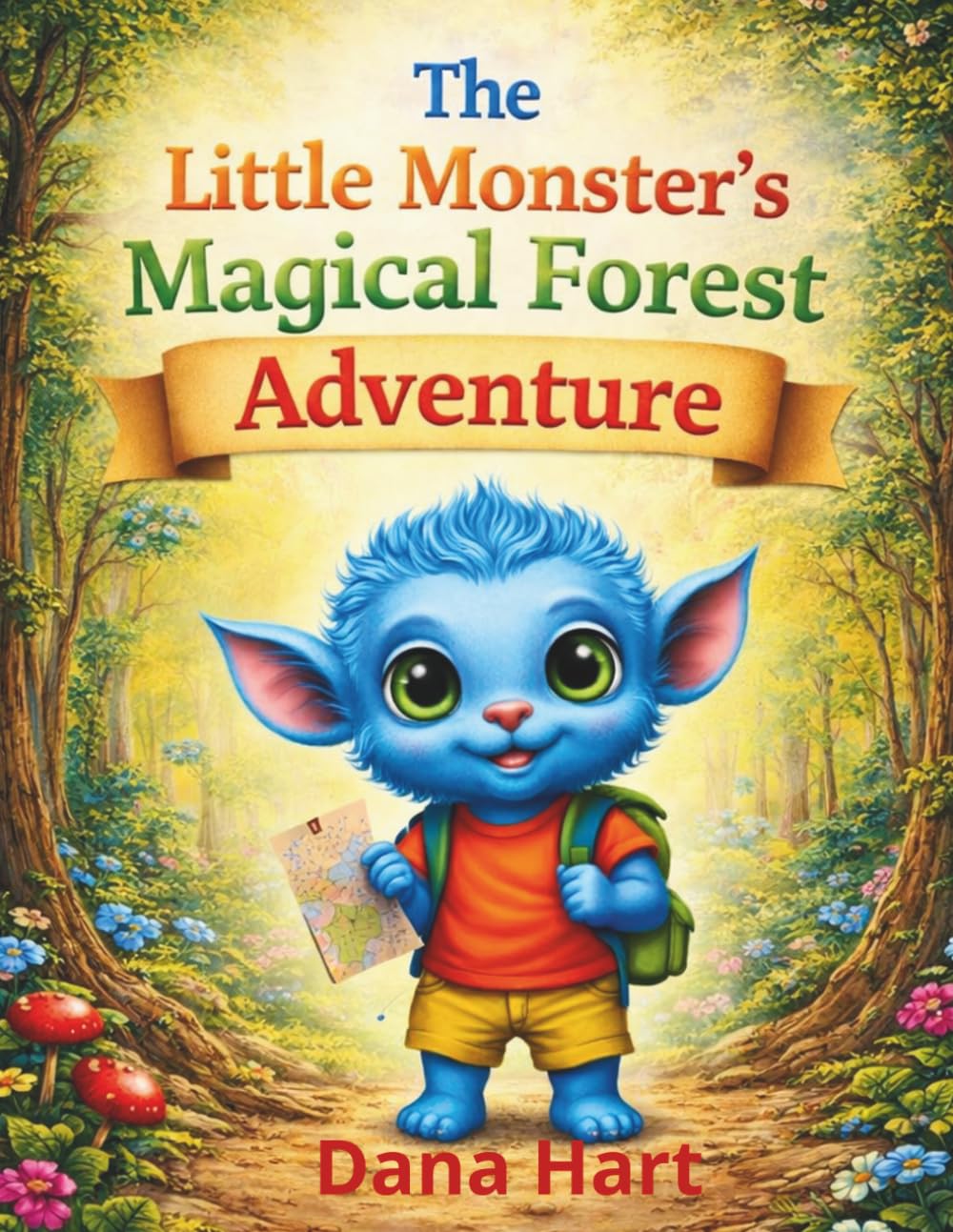 The Little Monster’s Magical Forest Adventure: A Heartwarming Story About Friendship, Teamwork and Discoveries in Nature