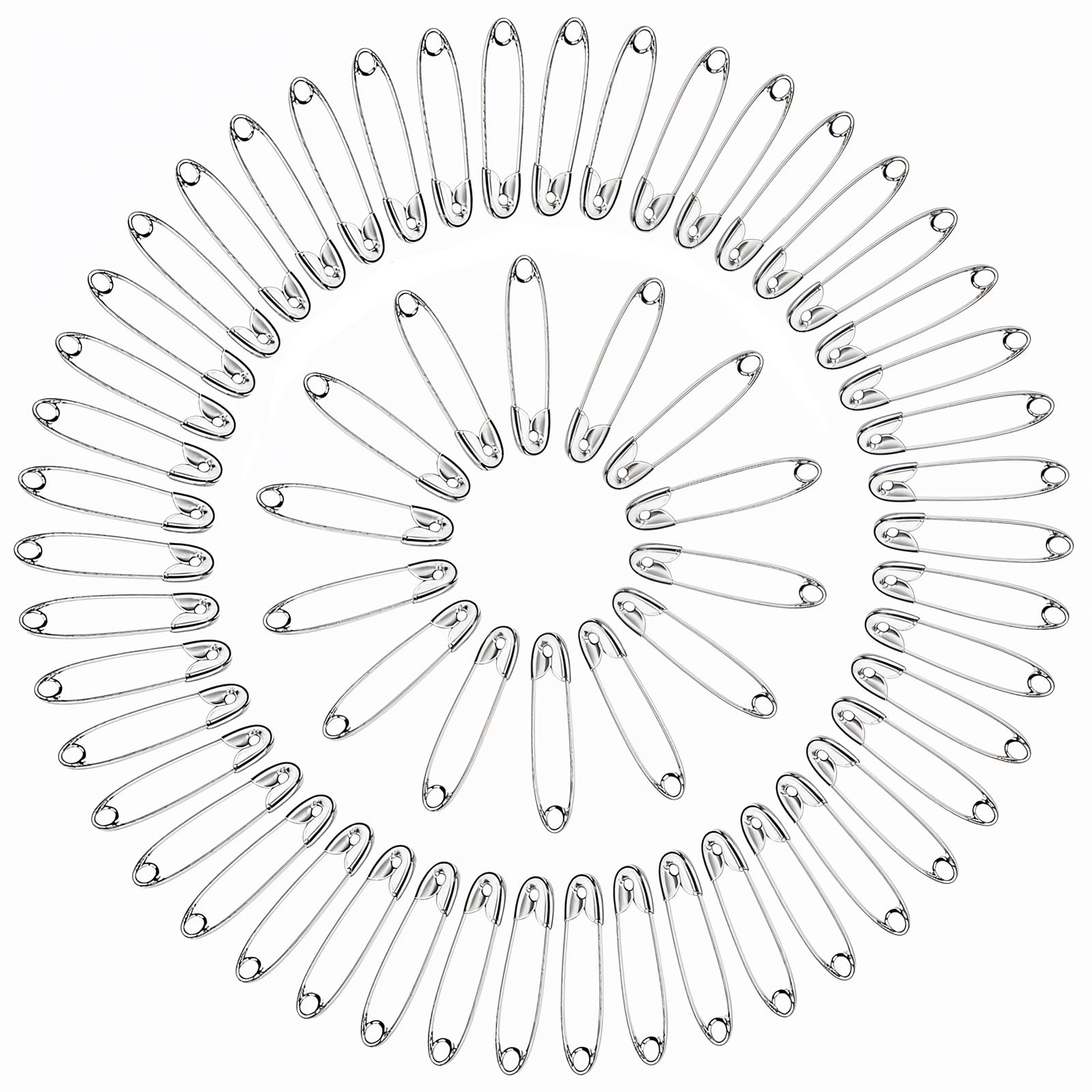 1000 Pezzi Spille Balia, 26 mm Spille di Sicurezza Spilla Balia Spilli Balia Safety Pins Spille Piccole per Abbigliamento, Artigianato, Arte