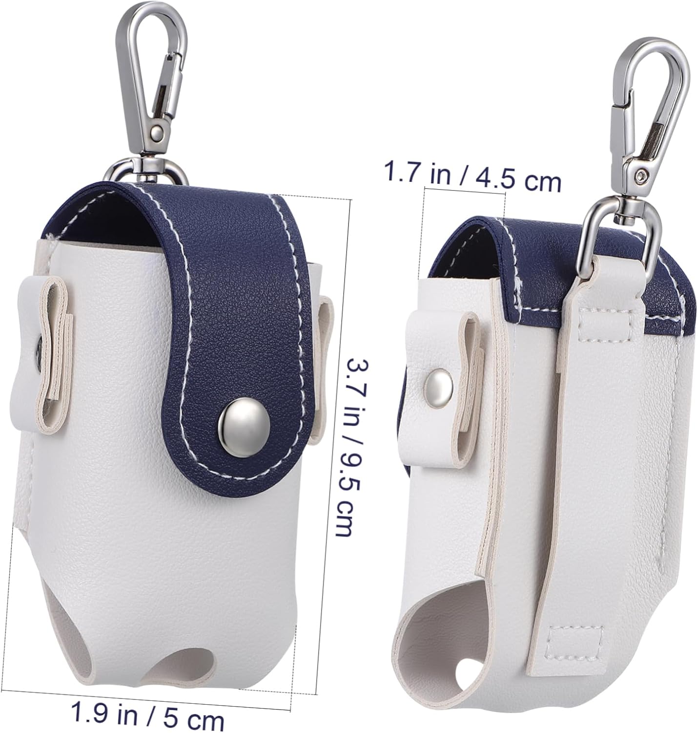 BESPORTBLE Golf Bag Leather Case Golf Accessories Bags Strap Small Outdoor Pouch Carry Golf Ball Convenient Golfs