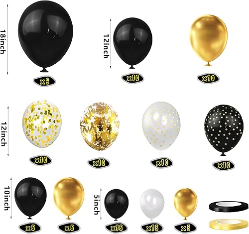 Miniatura 5 de 112 globos de confeti plateados, globos de papel de aluminio con estrella en explosión para cumpleaños, baby shower, boda, suministros de decoración