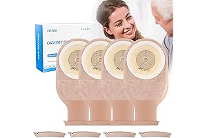 Efficient and Comfortable Drainable Pouches: 20 Colostomy Bag One-Piece Ostomy Supplies with...