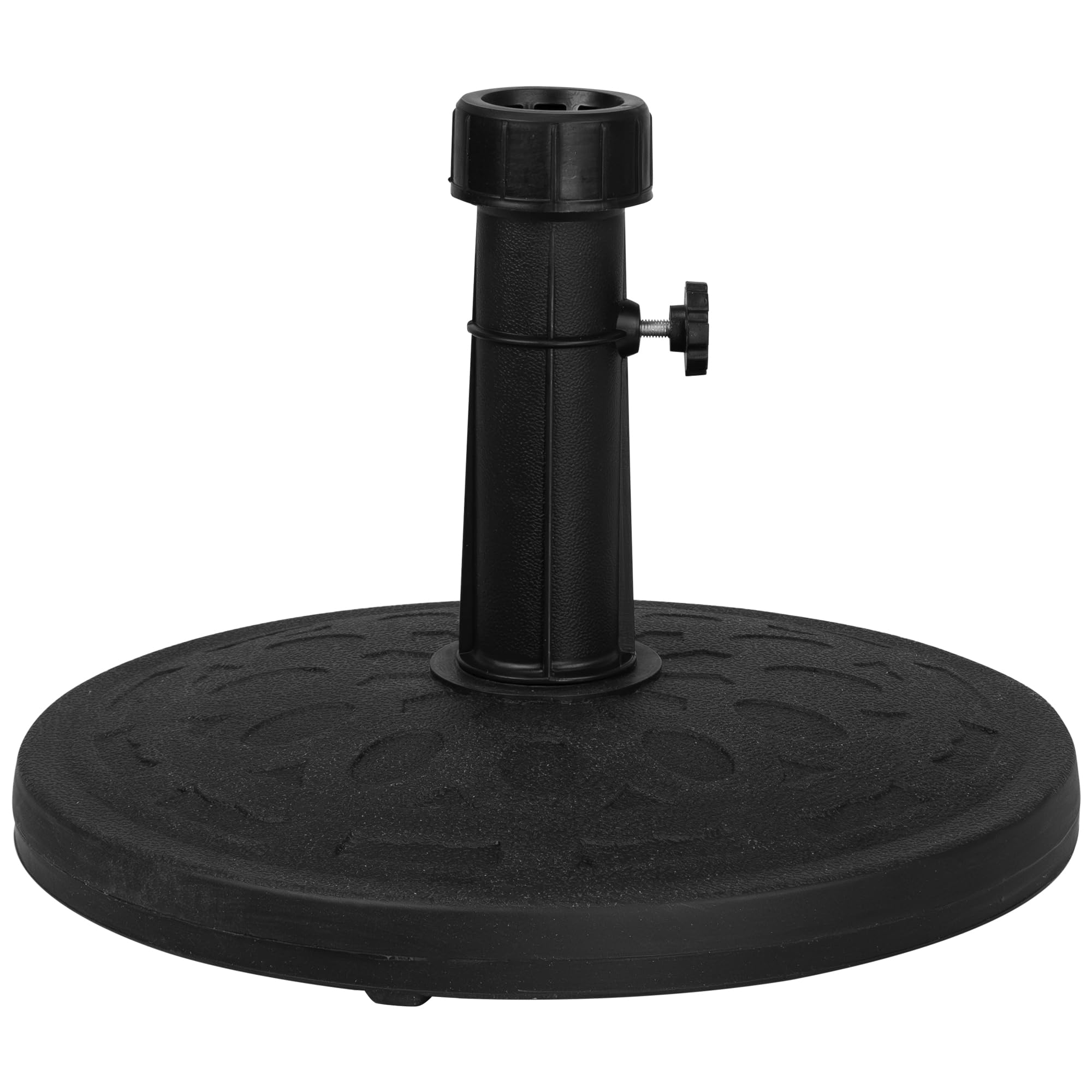 Northlight Geometric Pattern Round Base Stand for Patio Umbrellas - 18