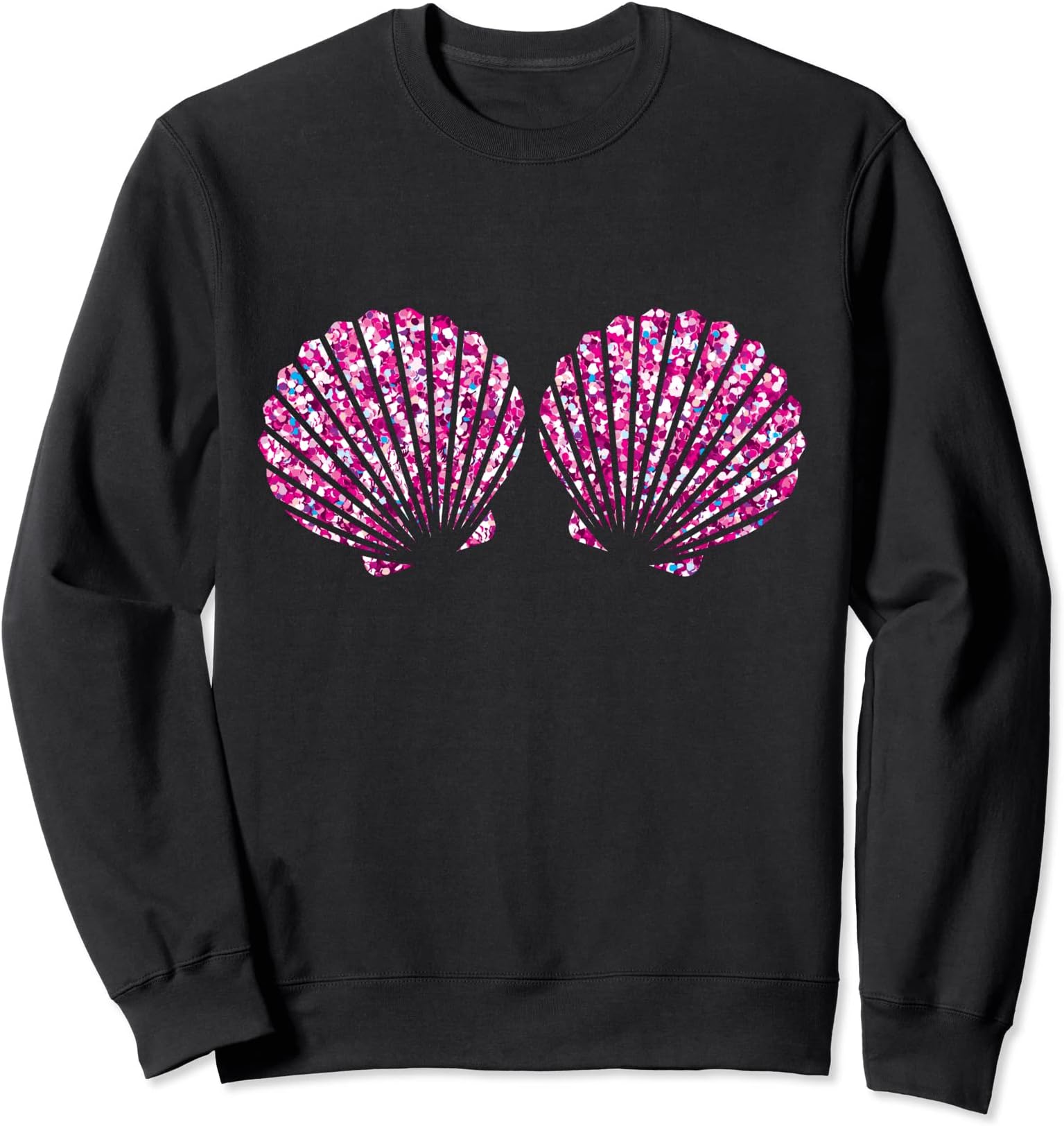 Pink Magenta Mermaid Bra Costume Sweatshirt