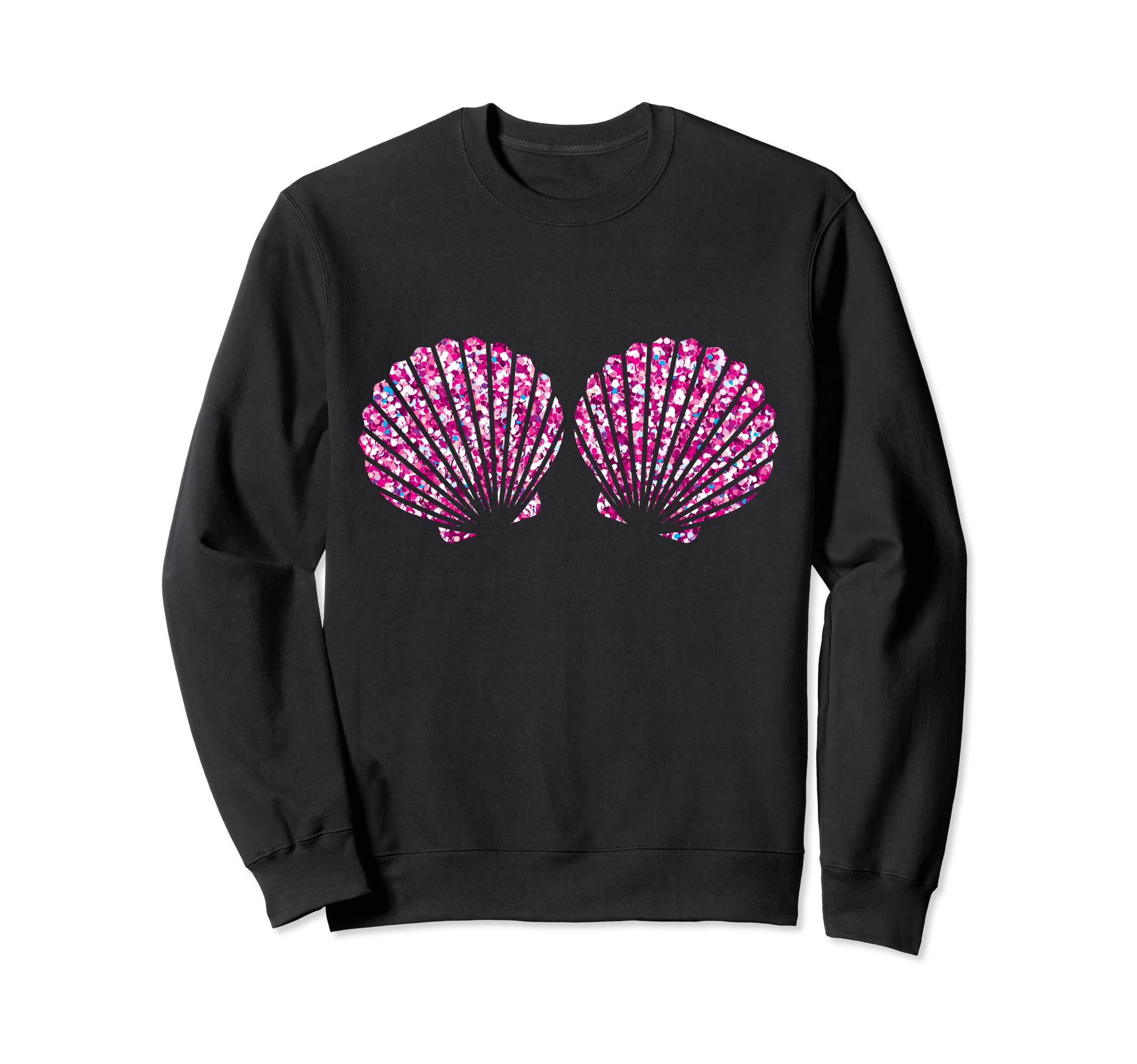 Pink Magenta Mermaid Bra Costume Sweatshirt