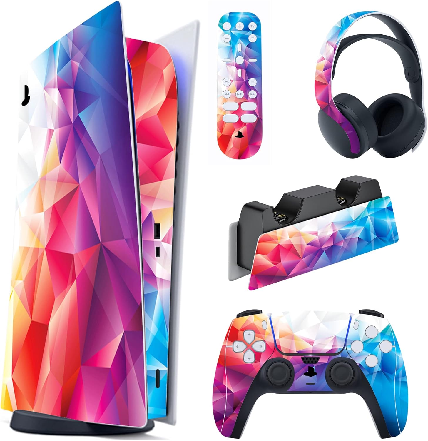 Sticker Autocollant Sekiro Pour PS5 Digital Et Manette - Skin De Console (multicouleur)