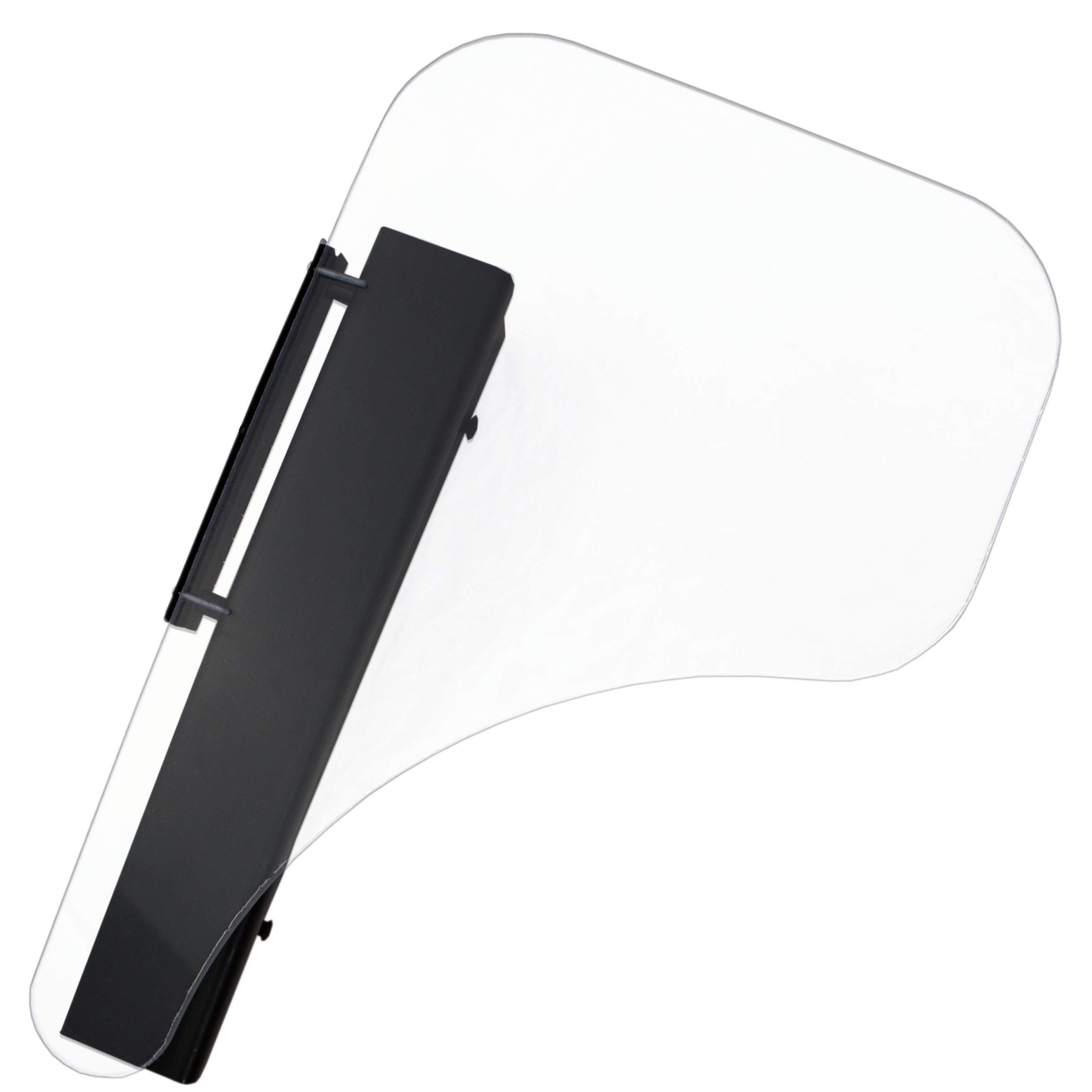 Rehabilitation Advantage Clear Polycarbonate Wheelchair Half Tray, Flip Down