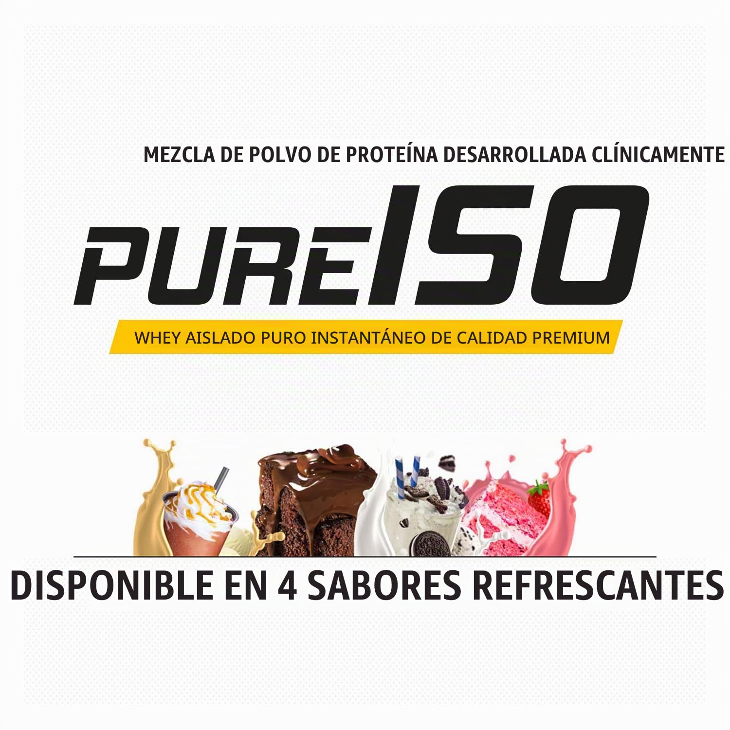 NEED - Proteina Isolada Whey en Polvo de Alta Pureza | Proteina Whey Premium para Masa Muscular, Definición y Recuperación | Sin Azúcares Añadidos | 2250 g | Sabor Strawberry Cake