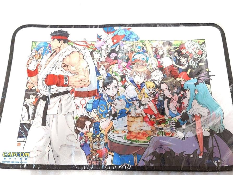 Amazon | カプコンストア デスクマット 西村キヌ ストリート