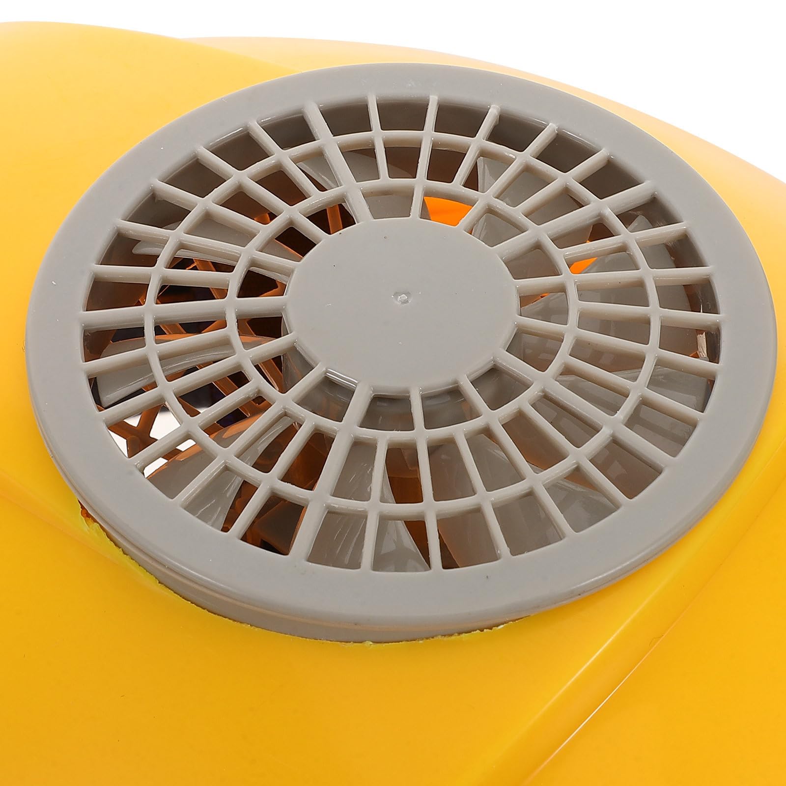 Casco de Construcción Amarillo Ventilador USB Decoracion Verano