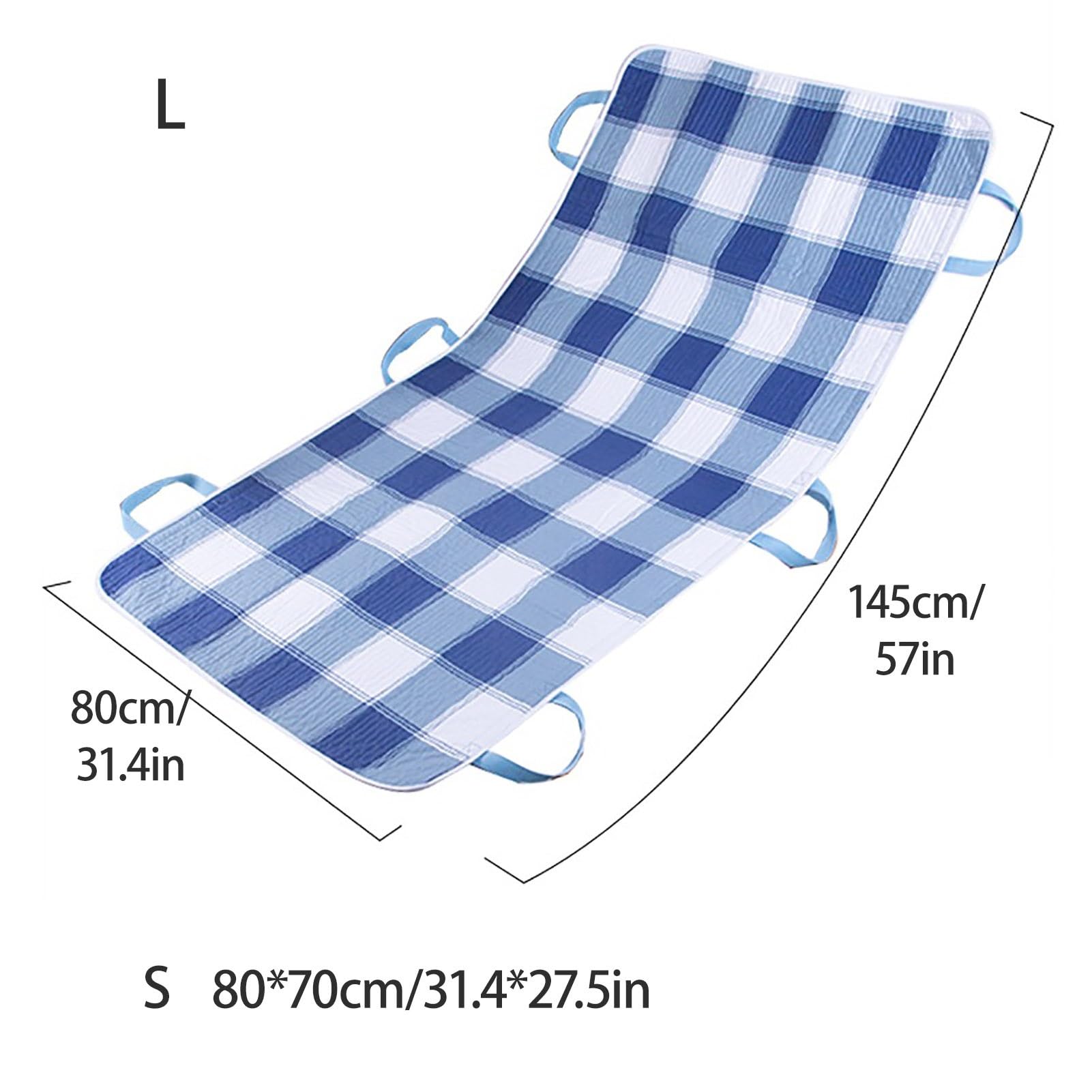 Respetuosas con La Piel Protector Cama Engrosadas Empapadores Cama Adultos Lavables con Asas Reforzadas Empapador Protector de Cama Elevables(L,A)