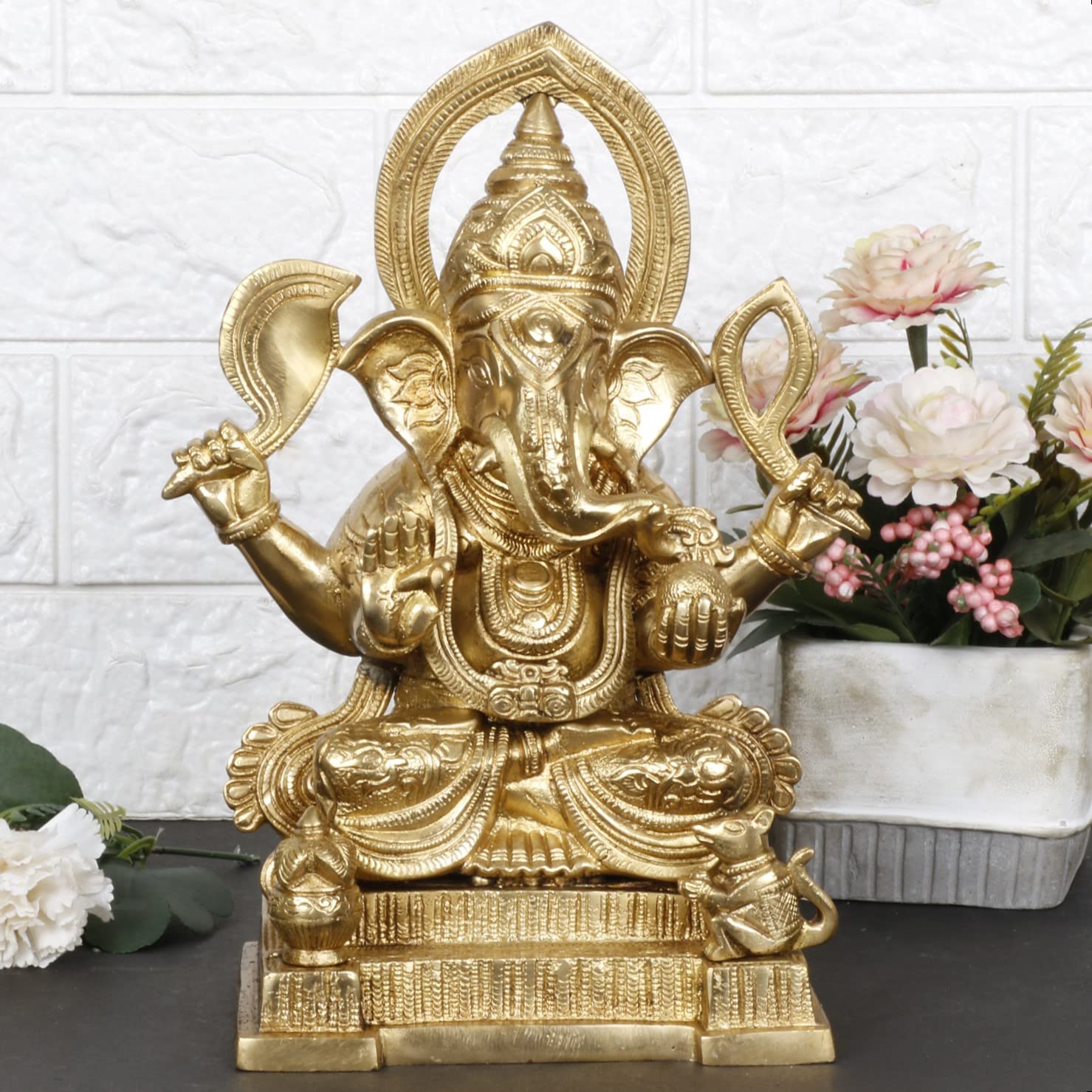 Statue de Ganesha Bhagwan ARTVARKO, idée cadeau pendaison de crémaillère originale