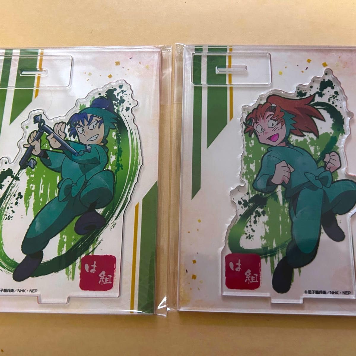 忍たま乱太郎　忍たま　忍ミュ　アクスタ　伊作　留三郎 忍たま乱太郎 アクリルスタンド 善法寺 伊作・食満 留三郎