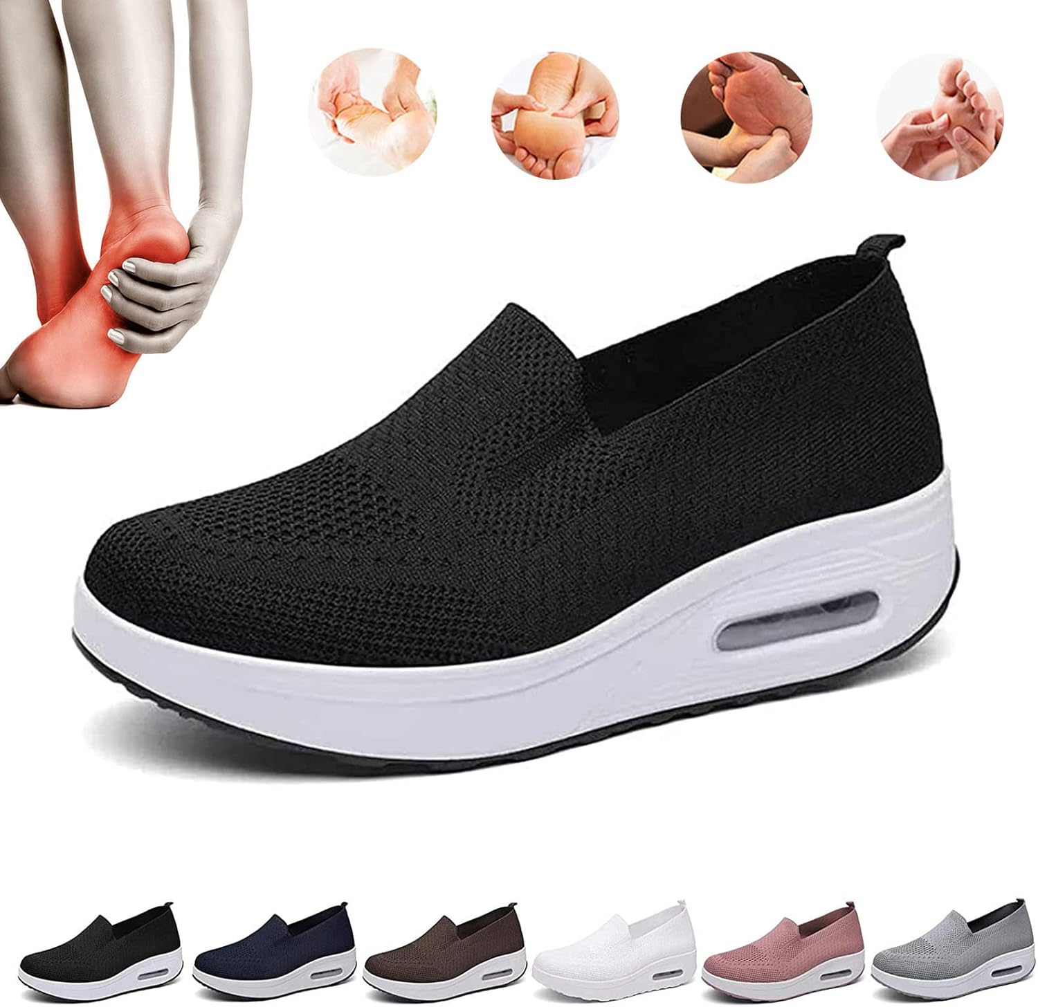 orthopedic walking sneakers