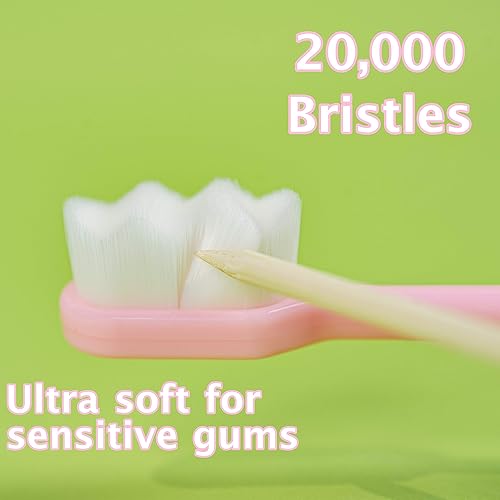 Miniatura 4 de Cepillos de dientes extra suaves para dientes sensibles, gran efecto de limpieza, cepillo de dientes ultra micro nano oral, cepillo dental manual