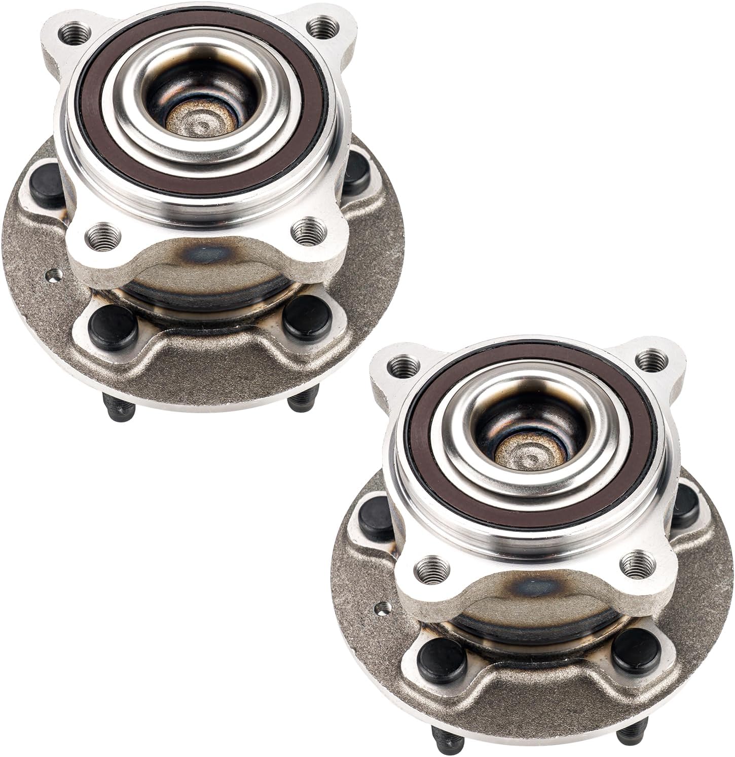 KAX 512446 Pair Rear Wheel Bearing Compatible with Chevy Cruze 2011-2015, Chevy Cruze Limited 2016,5 Lug