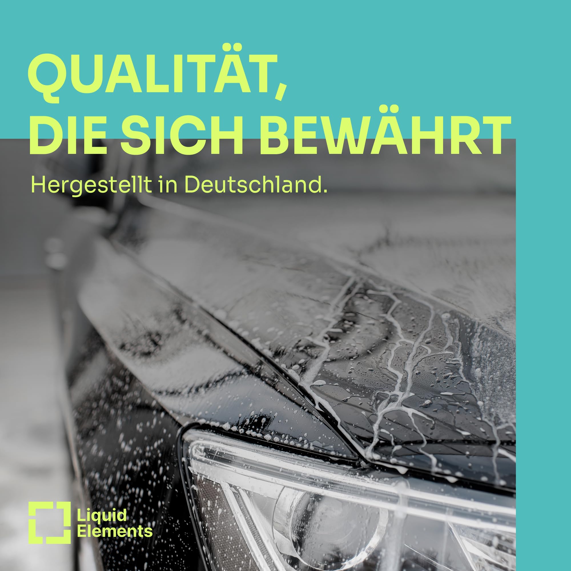 Liquid Elements Pearl Rain Autoshampoo 5L, Kirsche, greift Wachse | Autoreiniger entfernt hartnäckige Verschmutzungen, Versiegelungen nicht an, ergiebiges Konzentrat