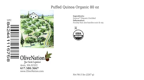 OliveNation Quinoa inflada - 80 onzas